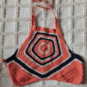 Misha & Puff crochet halter top